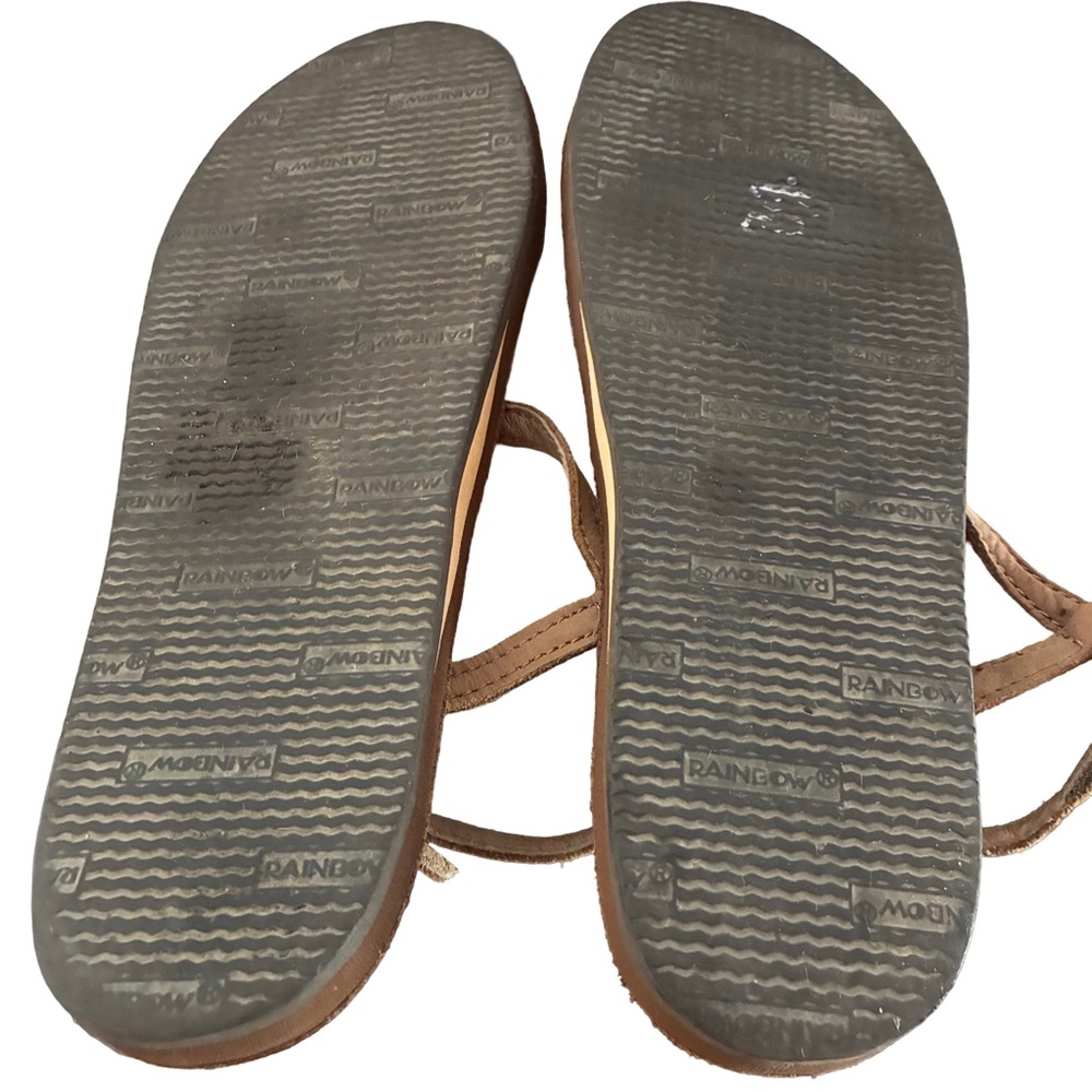 Rainbow Sandals Women’s T-Street Sierra Brown XL (11.5–13) Braided Leather Strap - Picture 3 of 4